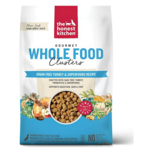 The Honest Kitchen Grain-Free Turkey Recipe Whole Food Clusters Dry Dog Food