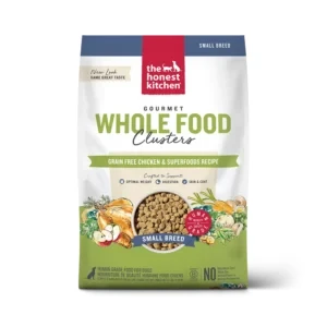 The Honest Kitchen Grain-Free Chicken Recipe Whole Food Clusters Small Breed Blend Dry Dog Food