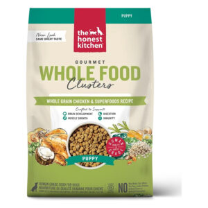The Honest Kitchen Whole Grain Chicken & Oat Recipe Whole Food Clusters Puppy Blend Dry Dog Food