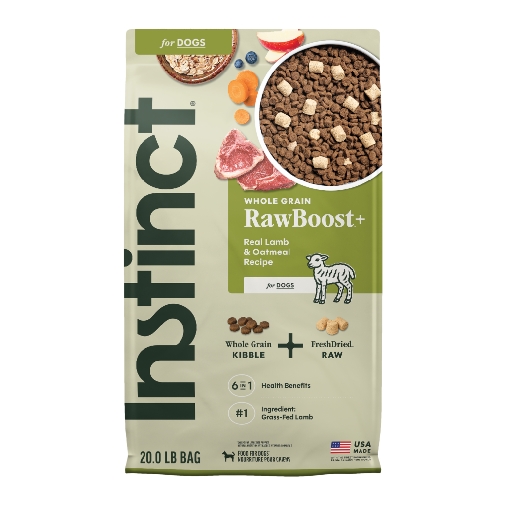 Instinct Raw Boost Whole Grain Recipe with Real Lamb & Oatmeal Dry Dog Food