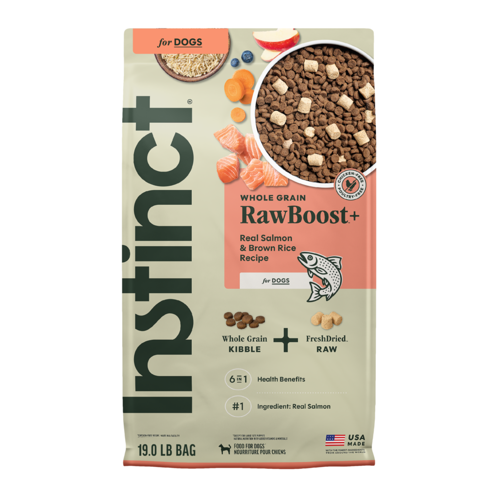 Instinct Raw Boost Whole Grain Recipe with Real Salmon & Brown Rice Dry Dog Food
