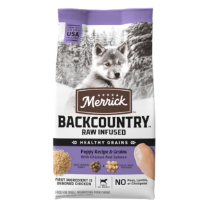 Merrick Backcountry Raw Infused Puppy Recipe + Grains Dry Dog Food