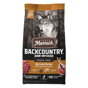 Merrick Backcountry Raw Infused Big Game Recipe Dry Dog Food