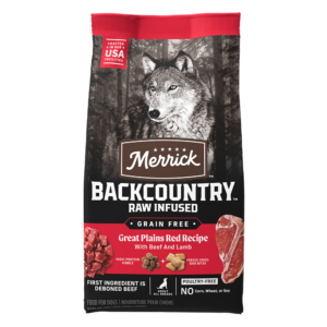 Merrick Backcountry Raw Infused Great Plains Red Recipe Dry Dog Food