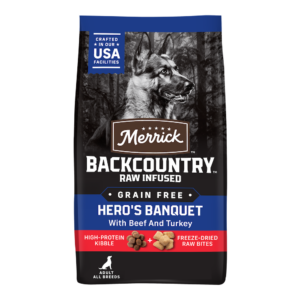 Merrick Backcountry Raw Infused Hero’s Banquet Dry Dog Food