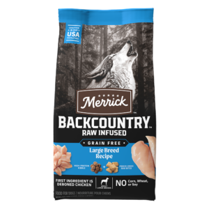 Merrick Backcountry Raw Infused Large Breed Recipe Dry Dog Food