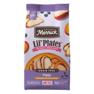 Merrick Lil’ Plates Grain-Free Puppy Real Chicken + Sweet Potato Recipe Dry Dog Food