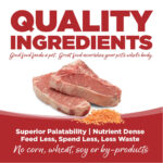 NutriSource PureVita Grain-Free Beef & Red Lentils Entree Dry Dog Food, photo 5