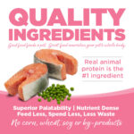 NutriSource PureVita Grain-Free Small Bites Salmon & Peas Entree Dry Dog Food, photo 5