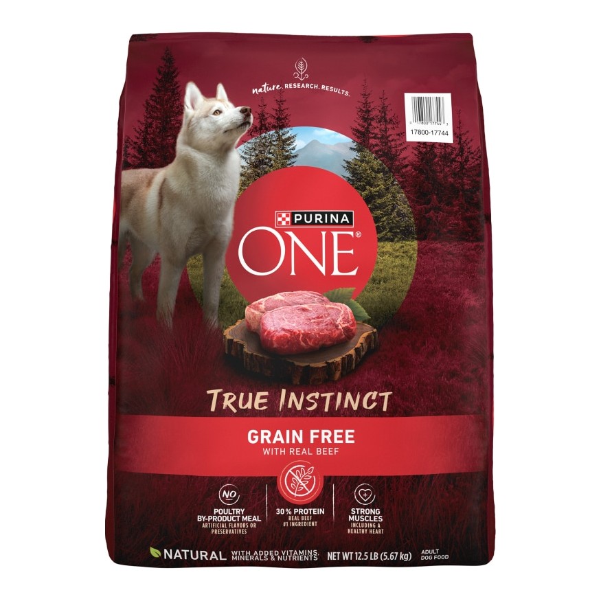 Purina One True Instinct Grain-Free Formula with Real Beef Dry Dog Food