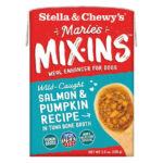 Stella & Chewy’s Marie’s Mix-Ins Wild-Caught Salmon & Pumpkin Recipe in Tuna Bone Broth Dog Food Mixer