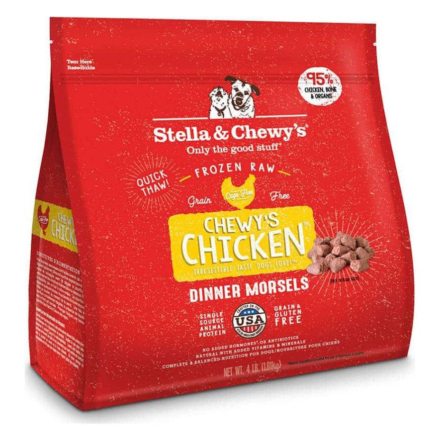 Stella & Chewy’s Chewy’s Chicken Frozen Raw Dinner Morsels Frozen Dog Food
