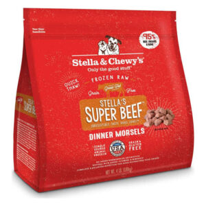 Stella & Chewy’s Stella’s Super Beef Frozen Raw Dinner Morsels Frozen Dog Food
