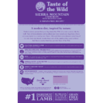 Taste of the Wild Sierra Mountain Canine Recipe with Roasted Lamb Dry Dog Food, photo 2