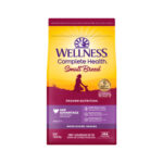 Wellness Complete Health Grained Small Breed Senior Turkey Peas Dry Dog Food