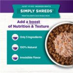 Wellness Core Simply Shreds Tuna, Beef & Carrots Dog Food Mixer or Topper, photo 3