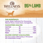 Wellness Ninety-Five Percent Lamb Dog Food Mixer or Topper, photo 4