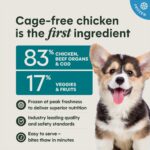 Instinct Raw Bites Cage-Free Chicken Recipe for Puppies Frozen Dog Food, photo 5